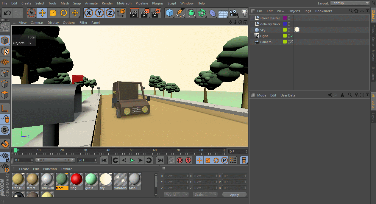 Why you can't see your objects in Cinema 4D - Out of Frame.gif