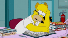 3D dictionary Homer reading.gif