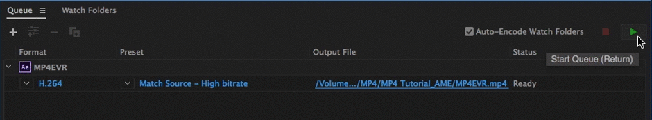 MP4 RAW Video in After Effects Step 3.gif
