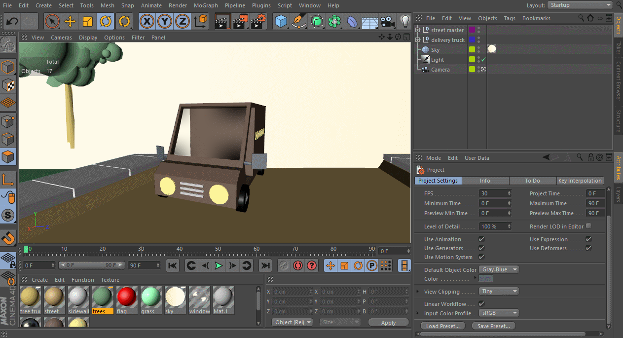 Why you can't see your objects in Cinema 4D - view clipping.gif