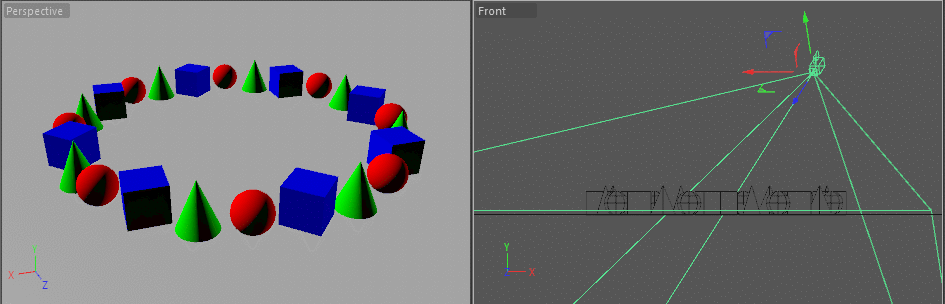 Working with Cameras in Cinema 4d - viewport rotate correction.gif